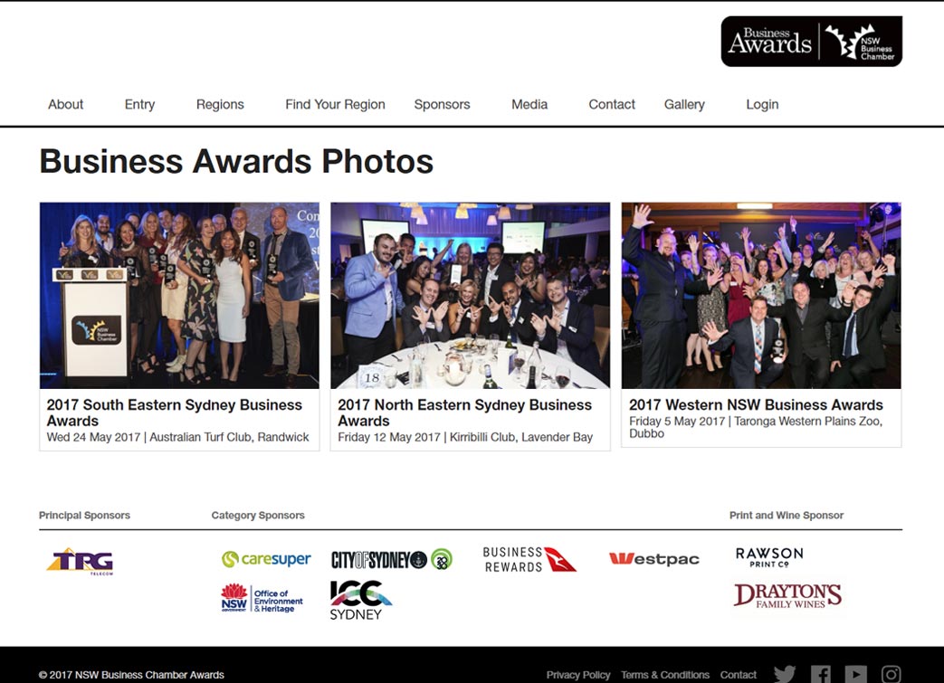 Business Annual Awards